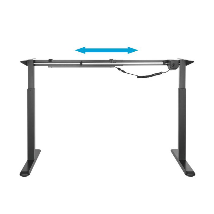 Aisens Bastidor de Escritorio Motorizado Ajustable Negro Aisens Bastidor de Escritorio Motorizado Ajustable Negro